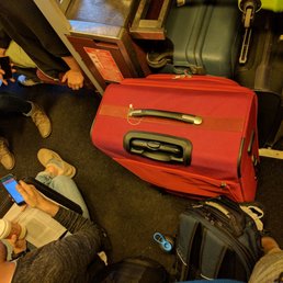 Buying full fare @135 euros one way, PAR-AMS, and Thalys places us + many, many others on luggage floor by toilet.