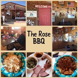 The Rose Bar B Q - Amazing food!  You will not go wrong driving out to eat here! Great place and amazing service!