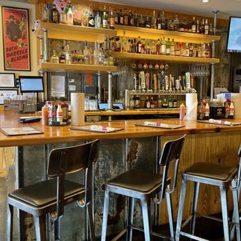 Midwood Smokehouse - The bar, well stocked and friendly - Barbeque Near Me - Charlotte, North Carolina Midwood Smokehouse - The bar, well stocked and friendly - Barbeque Near Me - Charlotte, North Carolina