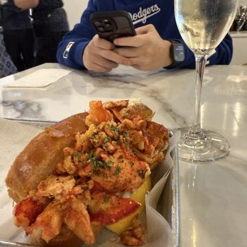 The Dive Oyster Bar - LOBSTER ROLL - Southern Near Me - Irvine, California