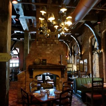 Clinkerdagger - Interior fireplace and window seating - Seafood Near Me - Spokane, Washington