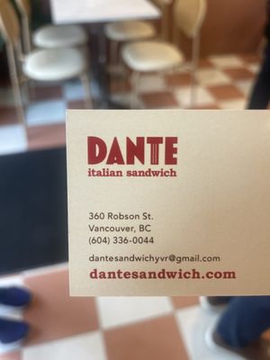 Dante Italian Sandwich by null