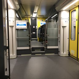 Updated Bart Car that travels back and forth from the Pittsburg/Bay Point Station to the Antioch stations.