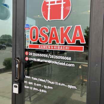 Osaka Ramen & Hibachi  - Brookfield - Ramen Near Me - Brookfield, Wisconsin