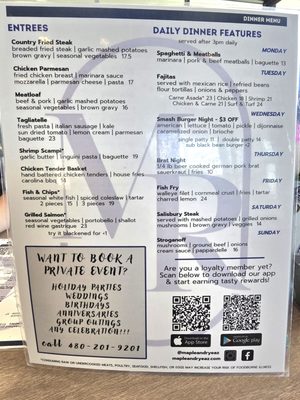 Menu photo 1 Maple & Rye Surprise, AZ