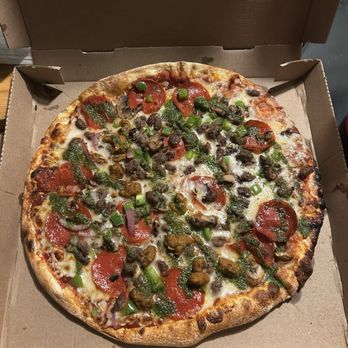 MOD Pizza - Custom 11" thin crust pizza - Fast Food Near Me - Decatur, Georgia