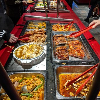 Dragon Pearl Buffet - Some of the hot food collection - Buffets Near Me - Toronto, Ontario