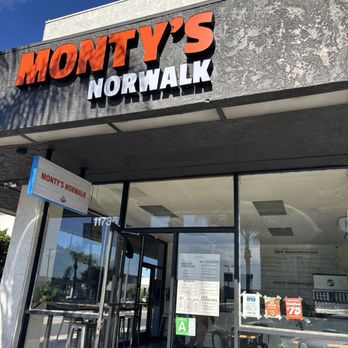 Monty’s Norwalk - Outside of Shop - Sandwiches Near Me - Norwalk, California