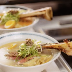 Yuyake Dan Dan Japanese Tapas - Paitan ramen with bone marrow