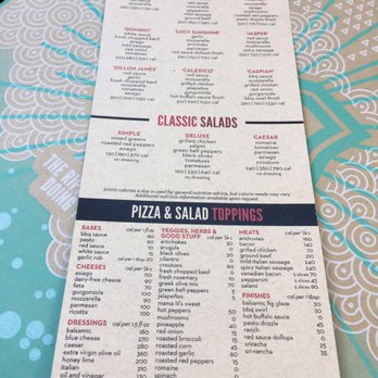 MOD Pizza - Menu 1 - Fast Food Near Me - Kent, Washington MOD Pizza - Menu 1 - Fast Food Near Me - Kent, Washington