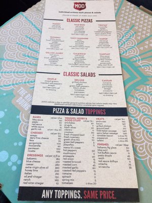 Menu photo 6 MOD Pizza Kent, WA Menu photo 6 MOD Pizza Kent, WA