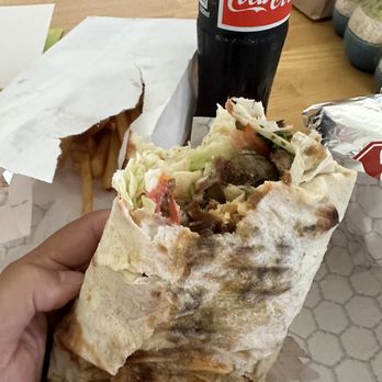 Stop4Shawarma - 2. Pork Shawarma Wrap - Fast Food Near Me - Burbank, California