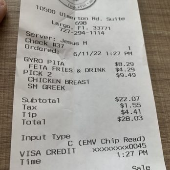 Greek City Cafe - Largo - Greek Near Me - Largo, Florida