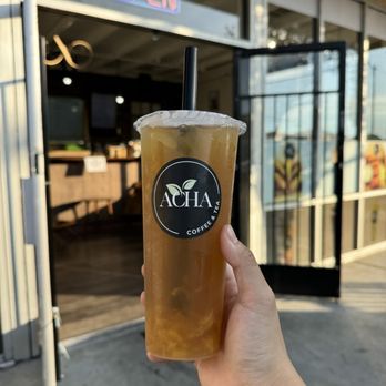 Acha Coffee & Tea - Peach Oolong Tea - Coffee & Tea Near Me - San Jose, California Acha Coffee & Tea - Peach Oolong Tea - Coffee & Tea Near Me - San Jose, California