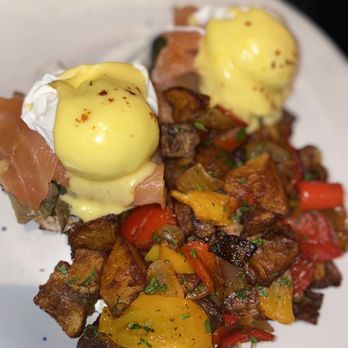 Kyma - Eggs Benedict - Greek Near Me - New York, New York