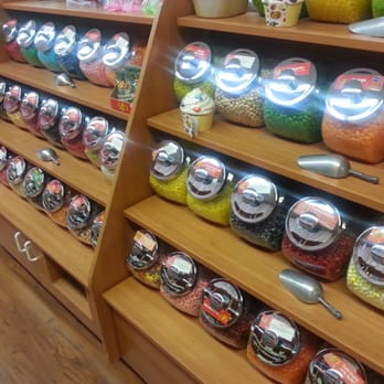 Candy Galore N More - Multiple shelves of every flavor jelly beans. Seriously though, it is not. No dirty socks and vomit flavors like in Harry Potter. - Candy Stores Near Me - Melbourne, Florida