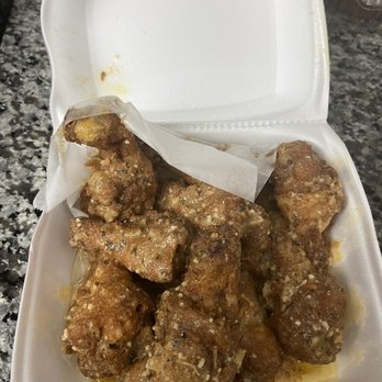 US Fried Chicken Halal - Garlic parm  Wings - Halal Near Me - Las Vegas, Nevada
