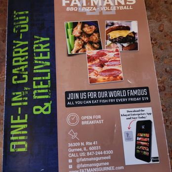 Fatman Pizza Pub - Menu - Pizza Near Me - Gurnee, Illinois Fatman Pizza Pub - Menu - Pizza Near Me - Gurnee, Illinois