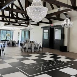 Teddy Kennedy Events - Sample photo of what floor we ordered...
