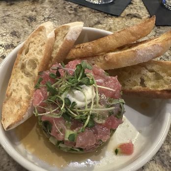 Spaghettini - Ahi Tower - Italian Near Me - Seal Beach, California Spaghettini - Ahi Tower - Italian Near Me - Seal Beach, California