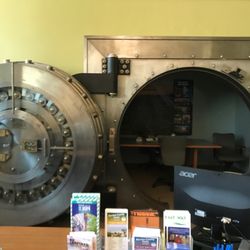 St Joseph Today Welcome Center - The Welcome Center was a bank!!