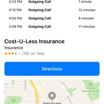 Cost-U-Less Insurance - After 4 back-to-back calls and a total waste of 30 minutes(duration of waiting on phone) just to get the customer service # that is closed. - Home & Rental Insurance Near Me - El Cerrito, California
