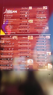 Menu photo 4 Lenos Tampa, FL Menu photo 4 Lenos Tampa, FL