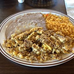 Chorizo and beans and rice Chorizo and beans and rice