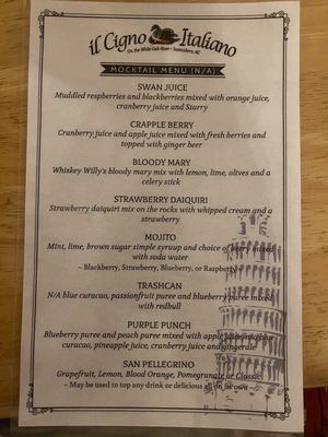 Menu photo 8 il Cigno Italiano Swansboro, NC