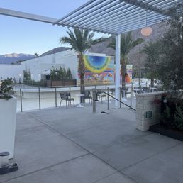 More outdoor lounge. More outdoor lounge.