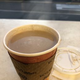 Cafe con leche was so good on a really cold day!