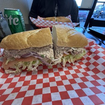 TUPS Sandwiches - 26 tuna sandwich 2. Lorenzo Pesto Chicken Sub - Sandwiches Near Me - Las Vegas, Nevada