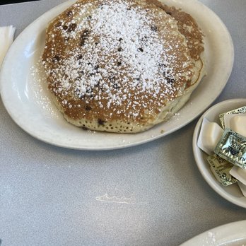 Thomas's Ham & Eggery - Chocolate chip pancakes - Breakfast & Brunch Near Me - Carle Place, New York Thomas's Ham & Eggery - Chocolate chip pancakes - Breakfast & Brunch Near Me - Carle Place, New York