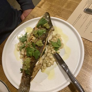 LUCA - Wood plank Bronzino fish was. A+ - Italian Near Me - Lancaster, Pennsylvania