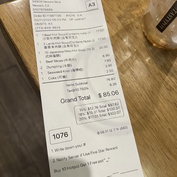 Tasty Pot - Not worth it - Taiwanese Near Me - Newark, California Tasty Pot - Not worth it - Taiwanese Near Me - Newark, California