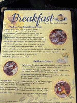 Menu photo 6 The Sunflower Bakery & Cafe Galveston, TX