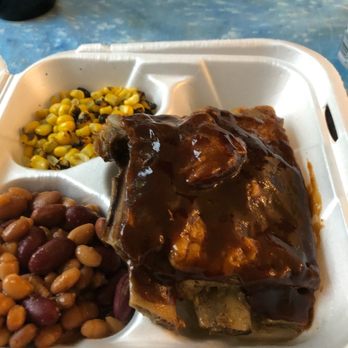 Jolanda's Cafe & Catering - BBQ with beans and corn - soooo good! - Caterers Near Me - Lake Forest, California