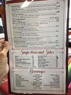 Menu photo 8 Ma Lupe's Imperial, CA