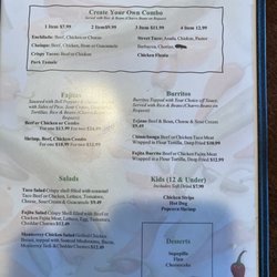 Little Hectors - Menus