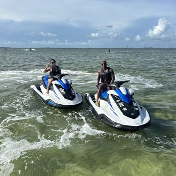 Barefoot Billy's - Jet ski tour guide, Juan, was kind enough to take a picture of us. - Rafting/Kayaking Near Me - Key West, Florida