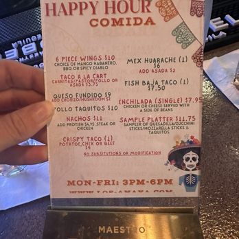 Anayas - Happy Hour Food Menu as of September 2024 - Mexican Near Me - Pasadena, California Anayas - Happy Hour Food Menu as of September 2024 - Mexican Near Me - Pasadena, California
