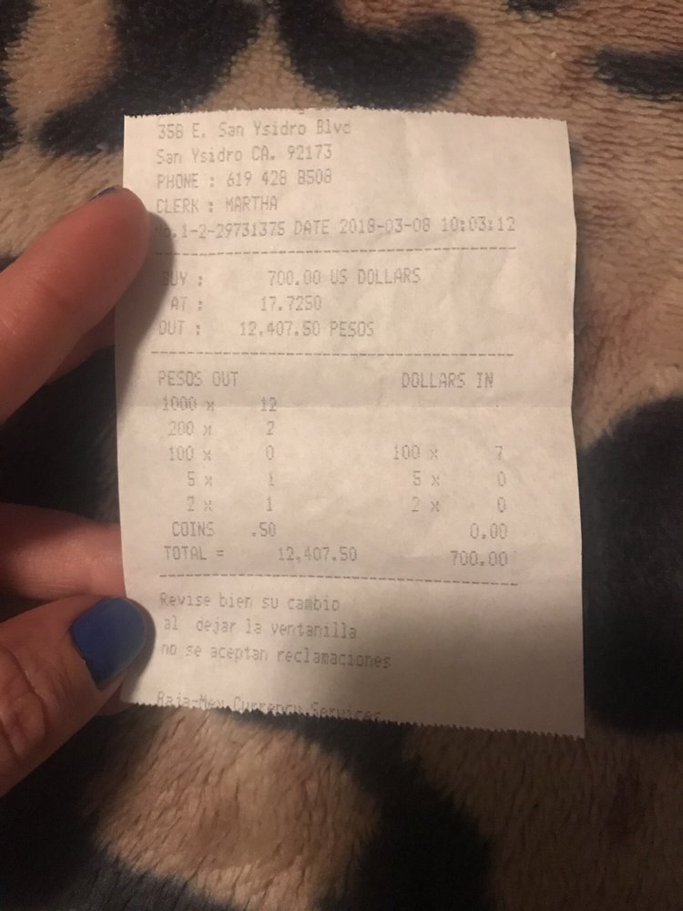 BAJAMEX INSURANCE & MONEY EXCHANGE Updated October 2024 358 E San