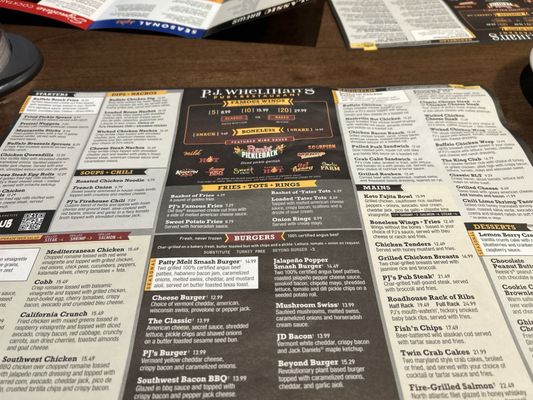 Menu photo 3 P.J. Whelihan's Pub + Restaurant - Horsham Horsham, PA Menu photo 3 P.J. Whelihan's Pub + Restaurant - Horsham Horsham, PA