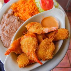 Breaded shrimp