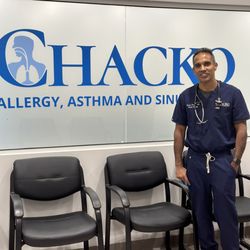 Thomas Chacko, MD - Dr. Chacko in his Cumming, Georgia allergy, asthma and sinus center.