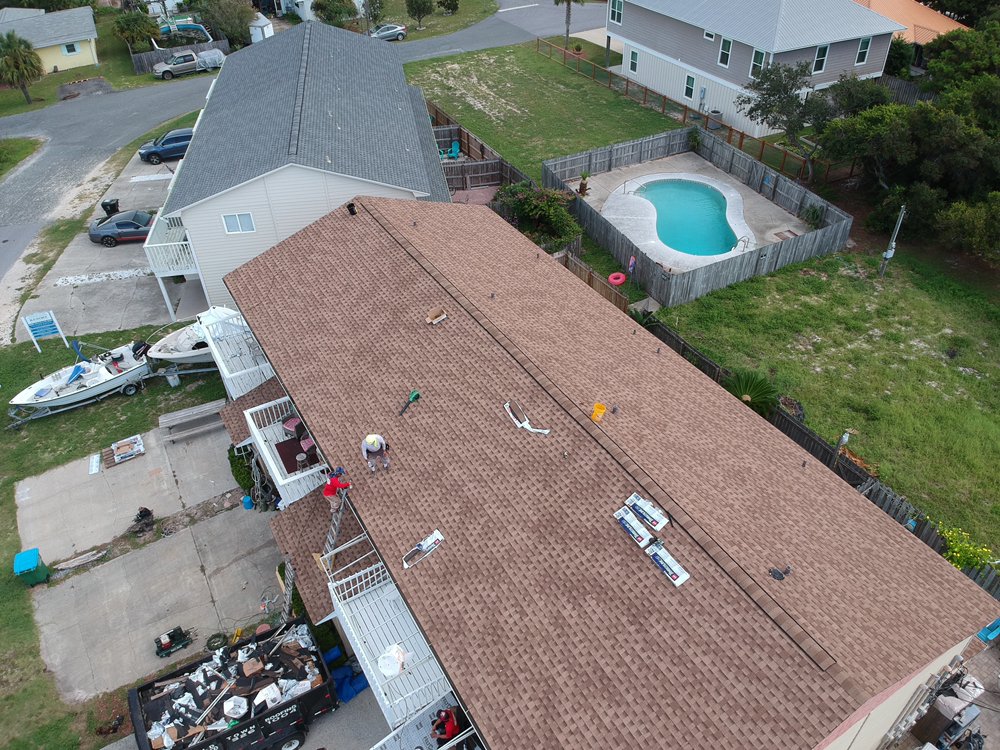 Slide of Old Town Roofing