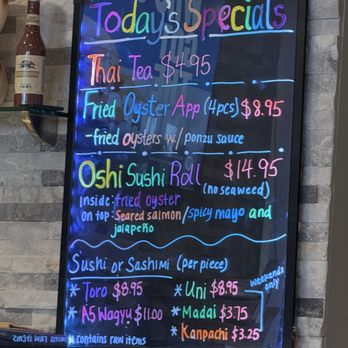 Tokyo Sushi - Special daily menu - Sushi Bars Near Me - Orlando, Florida Tokyo Sushi - Special daily menu - Sushi Bars Near Me - Orlando, Florida