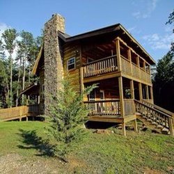 Rental Cabins at Mentone - Side of cabin