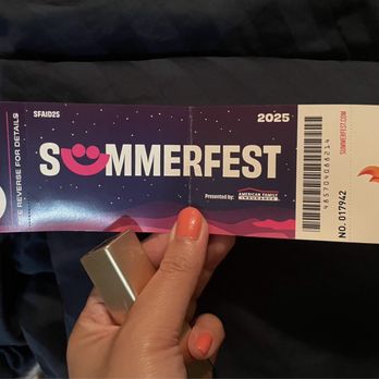 Summerfest - They gave away free tickets to return next year on the last day of the fest. - Festivals Near Me - Milwaukee, Wisconsin Summerfest - They gave away free tickets to return next year on the last day of the fest. - Festivals Near Me - Milwaukee, Wisconsin