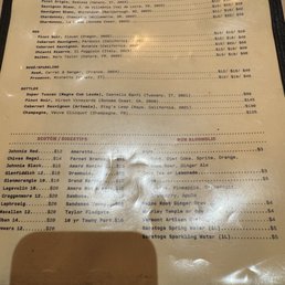 Menu Menu
